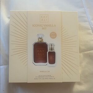 KAYALI Iconic Vanilla Set - Brown and Gold